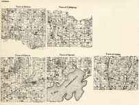 Jefferson County - Hebron, Coldspring, Palmyra, Sumner, Aztalan, Wisconsin State Atlas 1930c